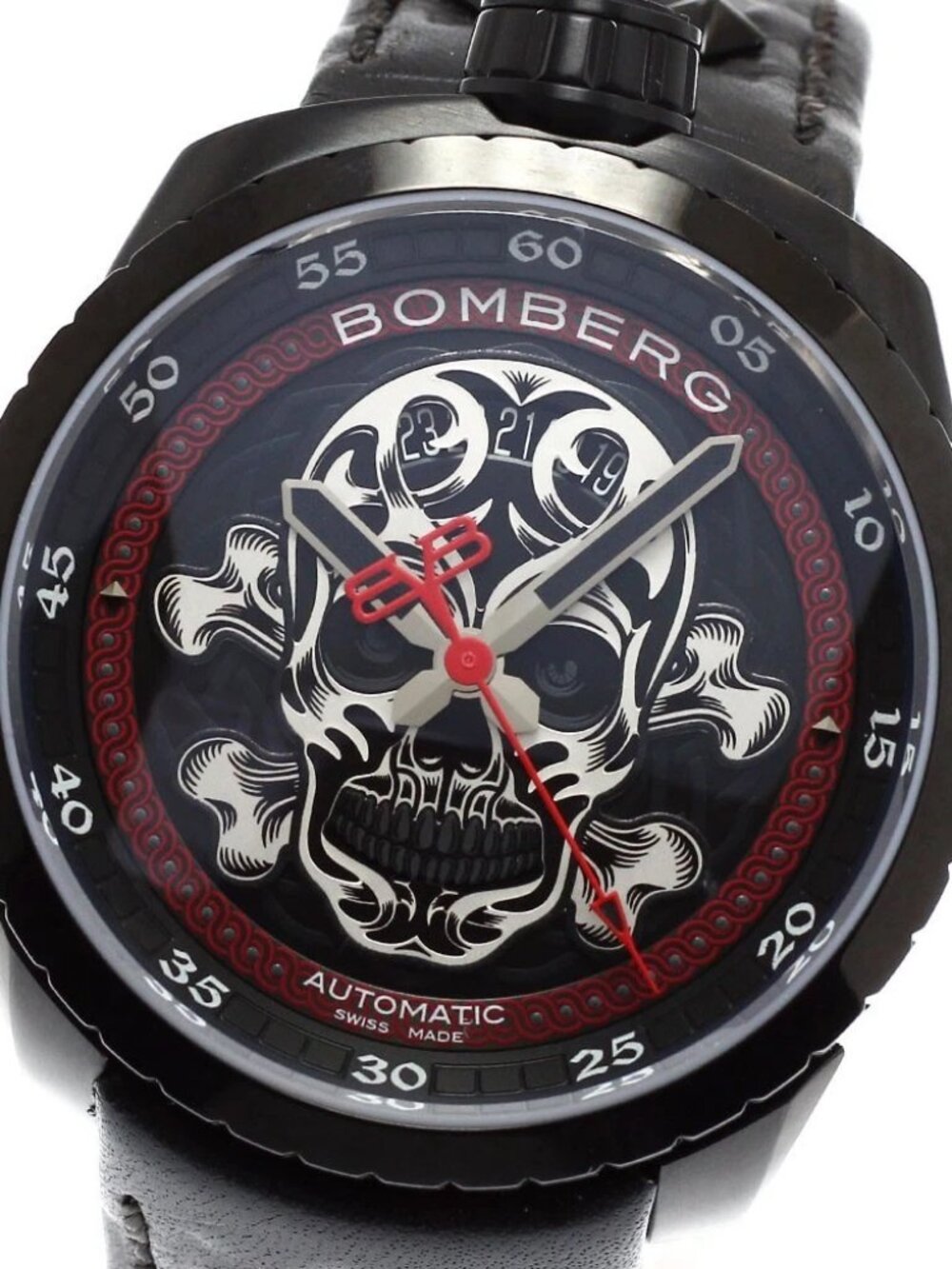 BOMBERG BOLT-68 Badass Limited Black Skull BS45APBA.039-1.3 AT Men's_881482